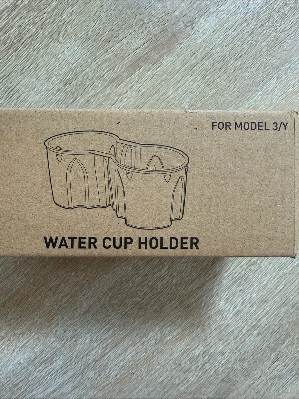 Tesla Model 3/Y Black Dual Cup Holder